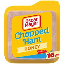 Oscar Mayer Honey Chopped Ham Sliced Lunch Meat - 16 Oz