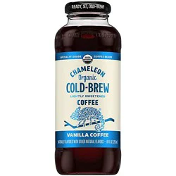 Chameleon Organic Lightly Sweetened Vanilla Flavored Cold Brew Coffee - 10 Fl. Oz.
