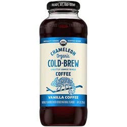 Chameleon Organic Lightly Sweetened Vanilla Flavored Cold Brew Coffee - 10 Fl. Oz.