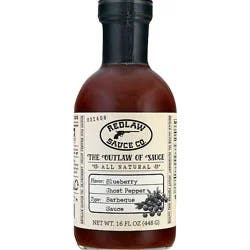 Redlaw Sauce Co Barbecue Sauce Blueberry Ghost Pepper - 16 Oz