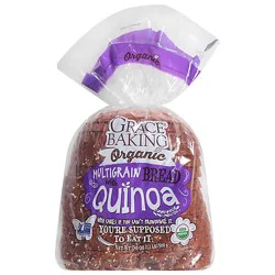 Grace Baking Organic Bread Multigrain Witn Quinoa - Each