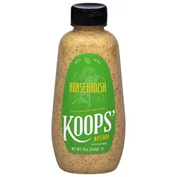 Koops Mustard Horseradish - 12 Oz
