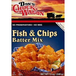 Dons Chuck Wagon Batter Mix Fish & Chips - 12 Oz