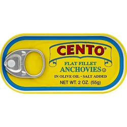 Cento Anchovies Flat Fillet - 2 Oz