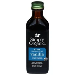 Simply Organic Flavoring Non-Alcoholic Madagascar Vanilla - 4 Oz
