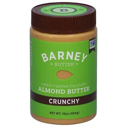 Barney Butter Almond Butter Crunchy - 16 Oz