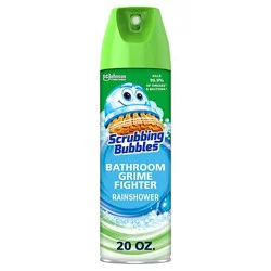 Scrubbing Bubbles Bathroom Grime Fighter Rainshower Bathroom Disinfectant Aerosol - 20 Oz
