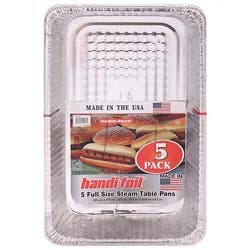 Handi-Foil Steam Table Pans Full Size - 5 Count