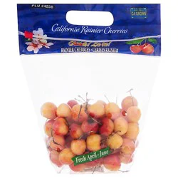 Rainier Cherries Prepacked Bag - 2 Lb