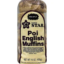 Hawaii Star English Muffin Poi - 15 Oz