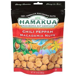 Hamakua Macadamia Nut Company Macadamia Nuts Chili Peppah - 10 Oz
