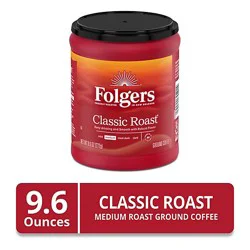 Folgers Classic Medium Roast Ground Coffee America's 250th Anniversary Ltd Ed Canister - 9.6 Oz