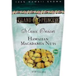 Island Princess Macadamia Nuts Hawaiian Maui Onion - 10 Oz