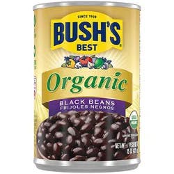 Bush's Organic Black Beans - 15 Oz