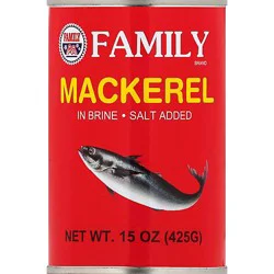 Family Mackerel - 15 Oz