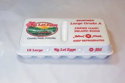 Ka Lei Island Fresh Large Eggs - 18 Count