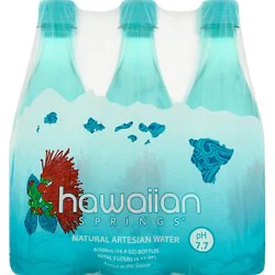 Hawaiian Springs Artesian Water - 6-500 Ml