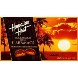 Hawaiian Host Caramac Maui Milk Chocolate - 6 Oz
