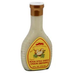 Hawaiian Hula Dressing Dressing Original Maui Style Sweet Onion - 8 Fl. Oz.