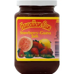 Hawaiian Sun Jam Strawberry Guava - 18 Oz
