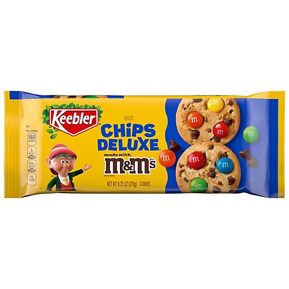 slide 1 of 7, Keebler Chips Deluxe Cookies Made With M&m's - 9.75 Oz, 9.75 oz