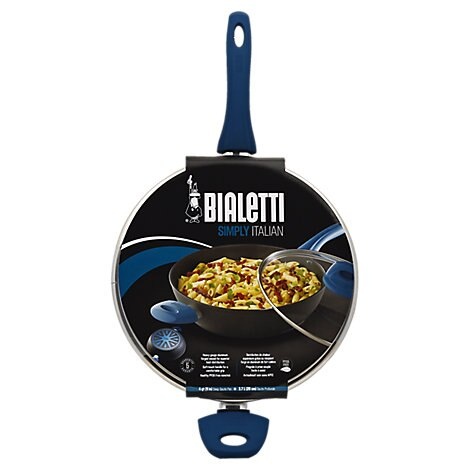 slide 1 of 1, Bialetti Simply Italian Cvrd Deep Saute 11 Inch - Each, 1 ct