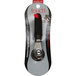 Goodcook Touch Measuring Spoon Set 4 Pieces Ss - Each