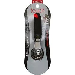 Goodcook Touch Measuring Spoon Set 4 Pieces Ss - Each