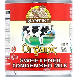 Santini Organic Condensed Milk Sweetened - 14 Oz