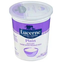 Lucerne Yogurt Whole Milk - 32 Oz