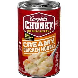 Campbell's Chunky Creamy Chicken Noodle Soup - 18.8 Oz