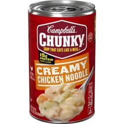 Campbell's Chunky Creamy Chicken Noodle Soup - 18.8 Oz