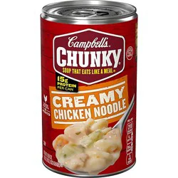 Campbell's Chunky Creamy Chicken Noodle Soup - 18.8 Oz