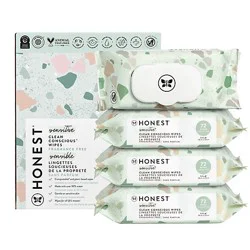 The Honest Company Clean Conscious Wipes Geo Mood - 288 Count