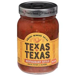 Texas Texas Salsa Restaurant Style Medium Jar - 16 Oz