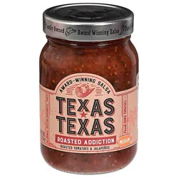 Texas Texas Salsa Roasted Addiction Medium Jar - 16 Oz