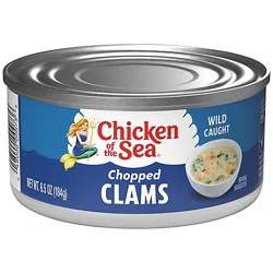 Chicken Of The Sea Wild Caught Chopped Clams - 6.5 Oz