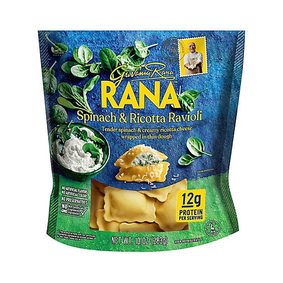 slide 1 of 11, Rana Spinach & Ricotta Ravioli - 10 Oz., 10 oz