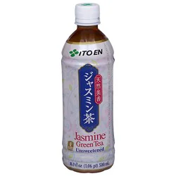Ito En Green Tea Unsweetened Jasmine - 16.9 Fl. Oz.