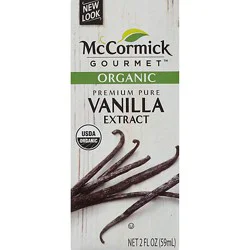 Mccormick Gourmet Organic Pure Vanilla Extract - 2 Fl. Oz.