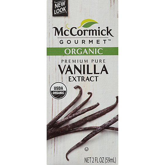 slide 1 of 10, Mccormick Gourmet Organic Pure Vanilla Extract - 2 Fl. Oz., 2 fl oz