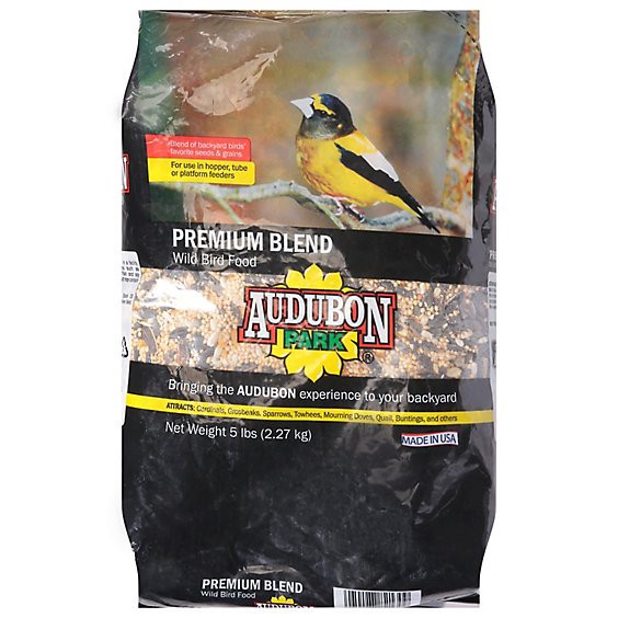 slide 1 of 1, Audubon Park Wild Bird Food Premium Blend Bag - 5 Lb, 5 lb
