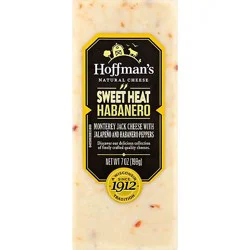 Hoffmans Cheese Sweet Heat Habanero Chunk - 7 Oz