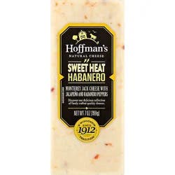Hoffmans Cheese Sweet Heat Habanero Chunk - 7 Oz