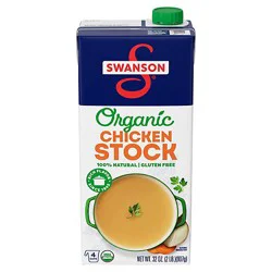 Swanson Organic 100% Natural Chicken Stock - 32 Oz