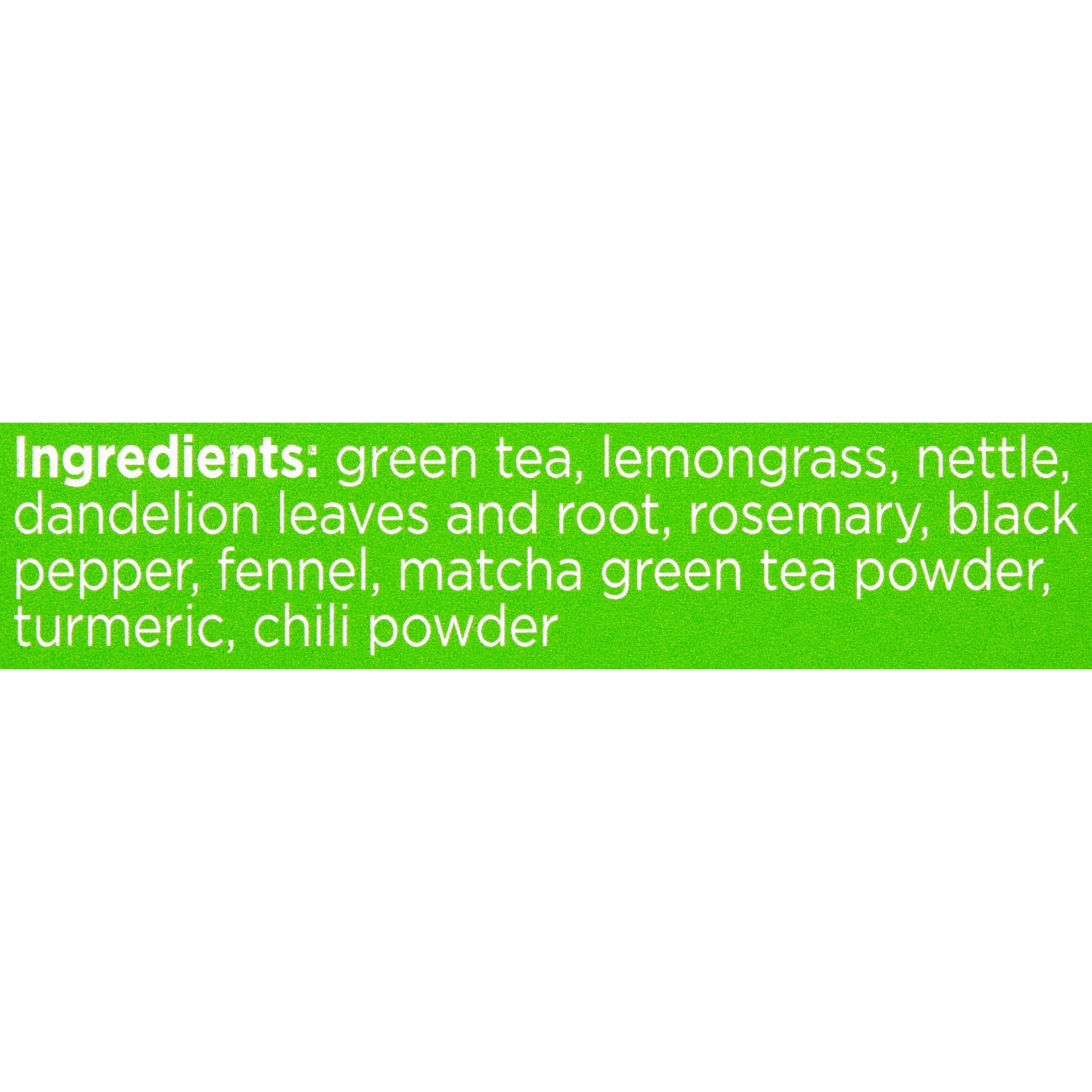 slide 7 of 7, Bigelow Benefits Turmeric Chili Matcha Green Tea, 18 Ct, 