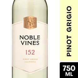 Noble Vines 152 Pinot Grigio Monterey County California White Wine - 750 Ml