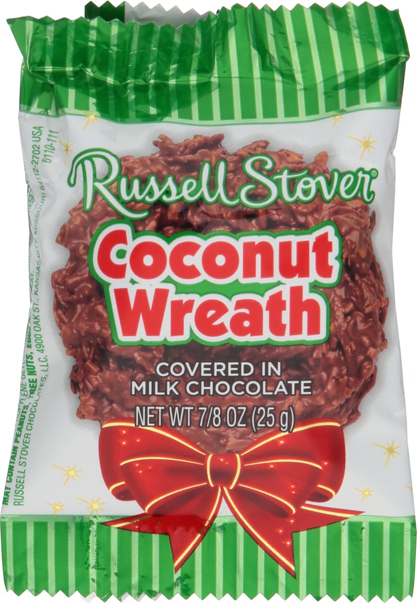 slide 6 of 9, Russell Stover Coconut Wreath Milk Chocolate 1 ea, 1 ea