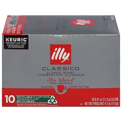 Illy Coffee Arabica K-Cup Pods Medium Roast Coffee - 10-0.41 Oz