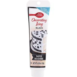 Betty Crocker Decorating Icing Black - 4.25 Oz
